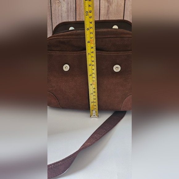 Longchamp Rich Brown Messenger Bag - Picture 7 of 12